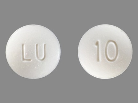 1 0 OR LU 10: (67386-311) Onfi 10 mg Oral Tablet by Lundbeck LLC