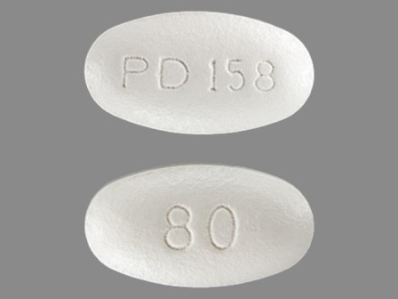 PD 158 80: (67544-060) Lipitor 80 mg Oral Tablet by Aphena Pharma Solutions - Tennessee, LLC