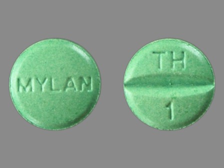 MYLAN TH 1: (67544-408) Hctz 25 mg / Triamterene 37.5 mg Oral Tablet by Aphena Pharma Solutions - Tennessee, LLC