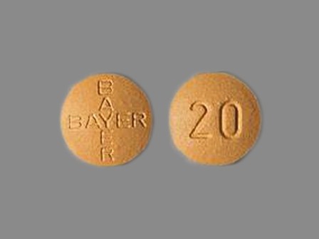 BAYER 20: (67544-507) Levitra 20 mg Oral Tablet by Aphena Pharma Solutions - Tennessee, Inc.