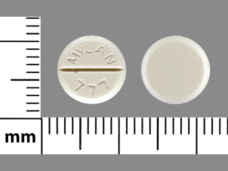 MYLAN 777: (67544-982) Lorazepam 2 mg Oral Tablet by Aphena Pharma Solutions - Tennessee, LLC