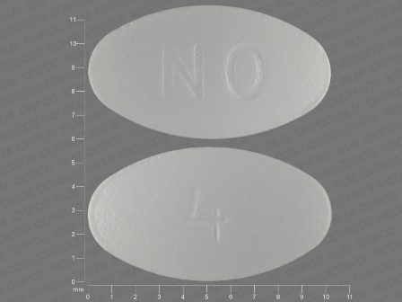 4 NO: (67877-169) Ondansetron 4 mg (Ondansetron Hydrochloride Dihydrate 5 mg) Oral Tablet by Ascend Laboratories, LLC