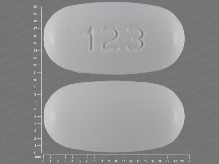 123: (67877-296) Ibuprofen 800 mg Oral Tablet, Film Coated by Time Cap Laboratories, Inc