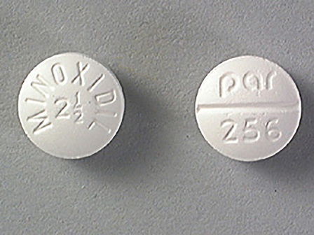 Par256 Minoxidil 2 5: (68084-204) Minoxidil 2.5 mg Oral Tablet by Ncs Healthcare of Ky, Inc Dba Vangard Labs