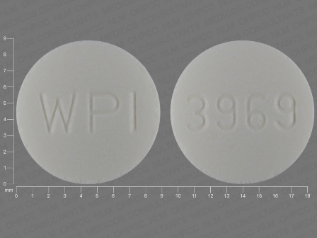 WPI 3969: (68084-216) Metronidazole 250 mg/1 Oral Tablet by Amerincan Health Packaging