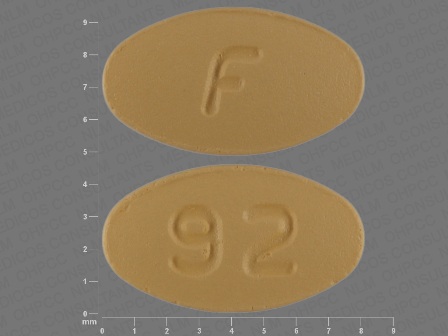 F 92: (68084-221) Ondansetron Hydrochloride 8 mg Oral Tablet, Film Coated by Blenheim Pharmacal, Inc.