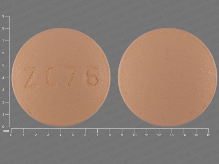 ZC 76: (68084-273) Risperidone 2 mg Oral Tablet by Contract Pharmacy Services-pa
