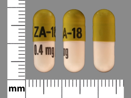 ZA 18 0 4mg: (68084-299) Tamsulosin Hydrochloride 0.4 mg Modified Release Oral Capsule by Cadila Healthcare Limited