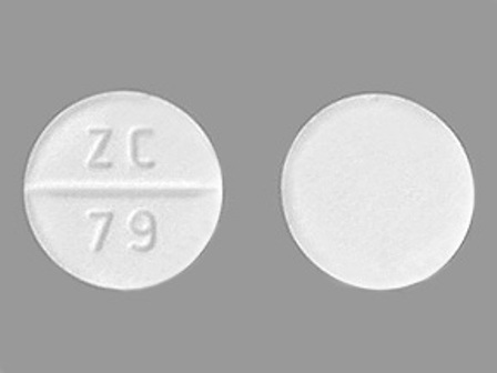 ZC 79: (68084-318) Lamotrigine 25 mg Oral Tablet by Ncs Healthcare of Ky, Inc Dba Vangard Labs