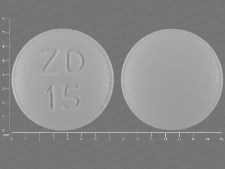 ZD 15: (68084-343) Topiramate 50 mg Oral Tablet, Film Coated by A-s Medication Solutions