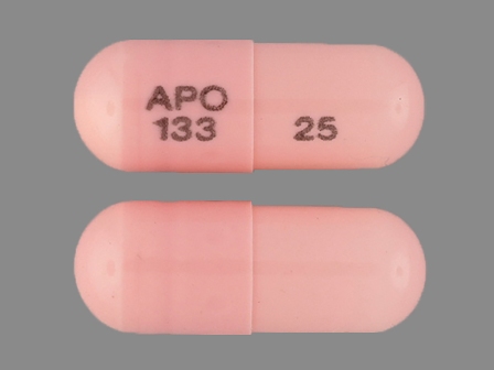 APO 133 25: (68084-879) Cyclosporine 25 mg Oral Capsule, Liquid Filled by American Health Packaging
