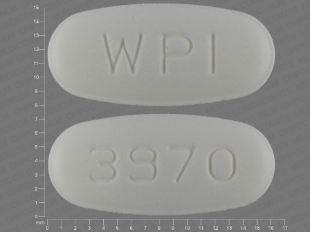 3970 WPI: (68084-966) Metronidazole 500 mg Oral Tablet by American Health Packaging