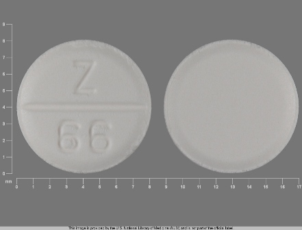 Z 66: (68382-023) Atenolol 50 mg Oral Tablet by Redpharm Drug, Inc.