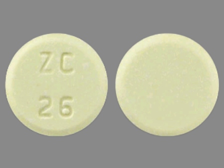 ZC 26: (68382-051) Meloxicam 15 mg Oral Tablet by Zydus Pharmaceuticals (Usa) Inc.
