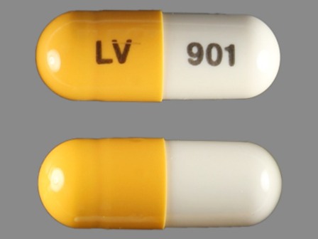 LV 901: (68462-204) Oxycodone Hydrochloride 5 mg Oral Capsule by American Health Packaging