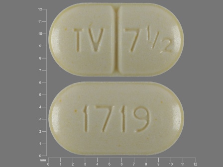 TV 7 1 2 1719: (70518-0260) Warfarin Sodium 7.5 mg Oral Tablet by Remedyrepack Inc.