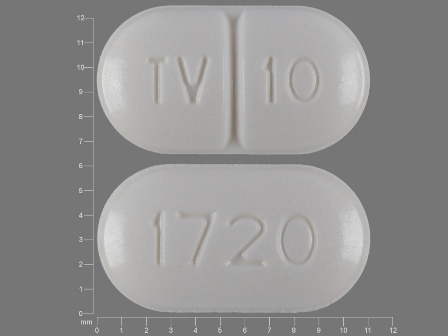 TV 10 1720: (70518-0266) Warfarin Sodium 10 mg Oral Tablet by Remedyrepack Inc.