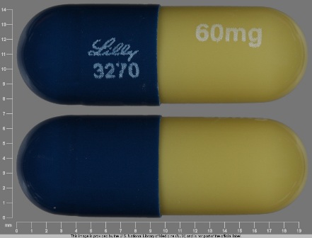 LILLY 3270 60 mg: (0002-3270) Cymbalta 60 mg (Duloxetine Hydrochloride 67.3 mg) Enteric Coated Capsule by Eli Lilly and Company