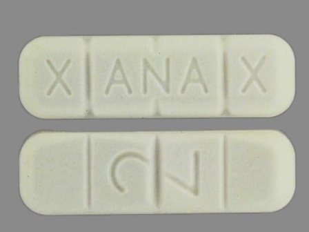 XANAX 2: (0009-0094) Xanax 2 mg Oral Tablet by Pharmacia and Upjohn Company