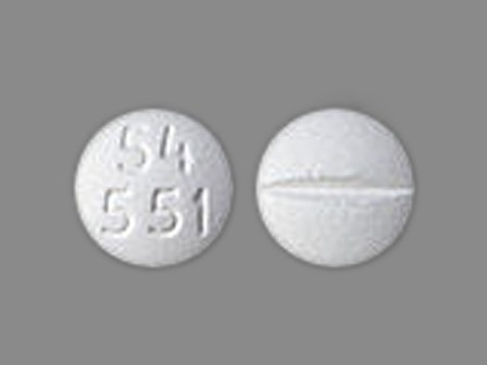 54 551: (0054-0110) Perindopril Erbumine 2 mg Oral Tablet by Roxane Laboratories, Inc.