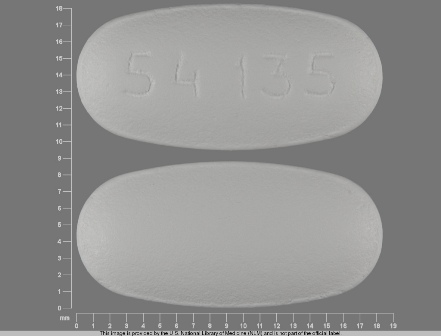 54 135: (0054-0166) Mycophenolate Mofetil 500 mg Oral Tablet by Roxane Laboratories, Inc
