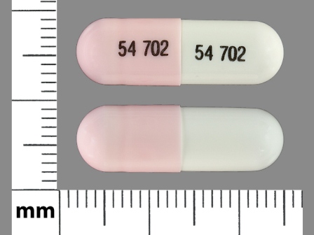 54 702: (0054-8531) Lico3 600 mg Oral Capsule by Roxane Laboratories, Inc