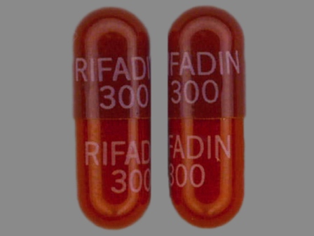RIFADIN 300: (0068-0508) Rifadin 300 mg Oral Capsule by Sanofi-aventis U.S. LLC