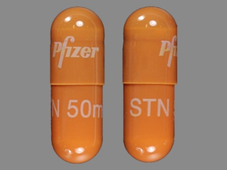 Sutent Pfizer;STN;50;mg