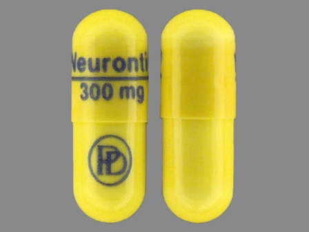 Neurontin PD;Neurontin;300;mg
