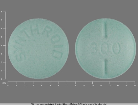 SYNTHROID 300: (0074-7149) Synthroid 0.3 mg Oral Tablet by Abbvie Inc.