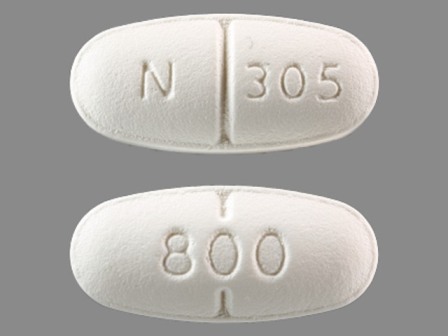 N 305 800: (0093-8305) Cimetidine 800 mg Oral Tablet by Teva Pharmaceuticals USA Inc