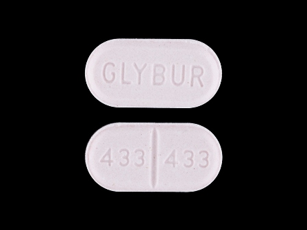 Glyburide GLYBUR OR GLYBUR;433;433