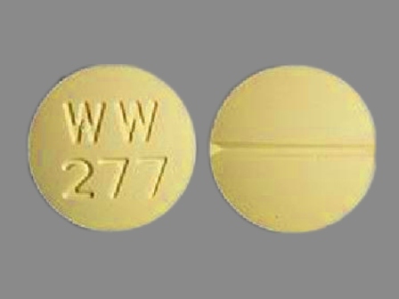 WW 277: (0143-1277) Lico3 450 mg Extended Release Tablet by West-ward Pharmaceutical Corp