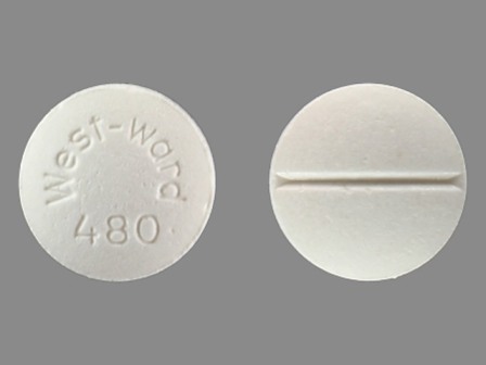 Westward 480: (0143-1480) Ptu 50 mg Oral Tablet by West-ward Pharmaceutical Corp