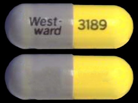 WW 3189: (0143-3189) Lico3 300 mg Oral Capsule by West-ward Pharmaceutical Corp
