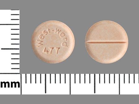Westward 477: (0143-9738) Prednisone 20 mg Oral Tablet by Remedyrepack Inc.