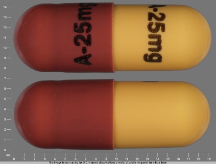 A 25 mg: (0145-0091) Soriatane 25 mg Oral Capsule by Glaxosmithkline Manufacturing Spa
