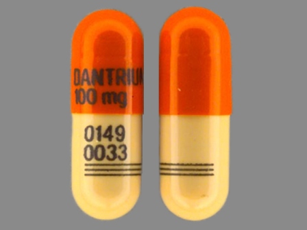 Dantrium DANTRIUM;100;mg;0149;0033