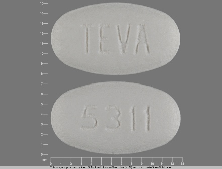 Ciprofloxacin TEVA;5311
