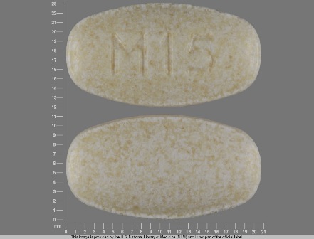 M15: (0178-0615) Urocit-k 15 Meq Extended Release Tablet by Mission Pharmacal Company