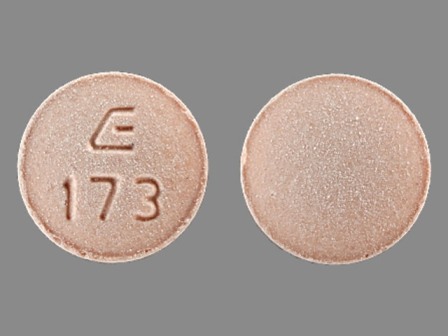 E 173: (0185-0173) Lisinopril and Hydrochlorothiazide Oral Tablet by Remedyrepack Inc.