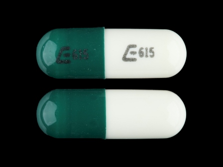 E615: (0185-0615) Hydroxyzine Hydrochloride 50 mg (As Hydroxyzine Pamoate 85.2 mg) Oral Capsule by Ncs Healthcare of Ky, Inc Dba Vangard Labs
