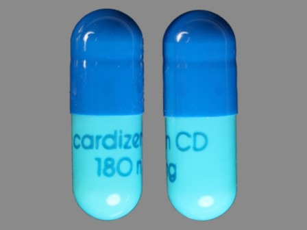 Cardizem CD cardizem;CD;180;mg
