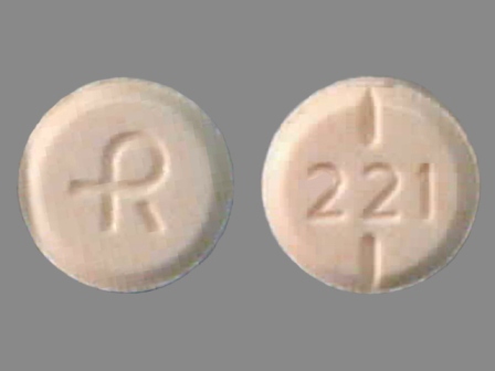 R221: (0228-2221) Hctz 25 mg Oral Tablet by Actavis Elizabeth LLC