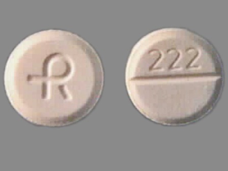 R222: (0228-2222) Hctz 50 mg Oral Tablet by Actavis Elizabeth LLC