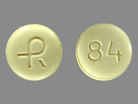 R 84: (0228-3084) Alprazolam 1 mg 24 Hr Extended Release Tablet by Actavis Elizabeth LLC
