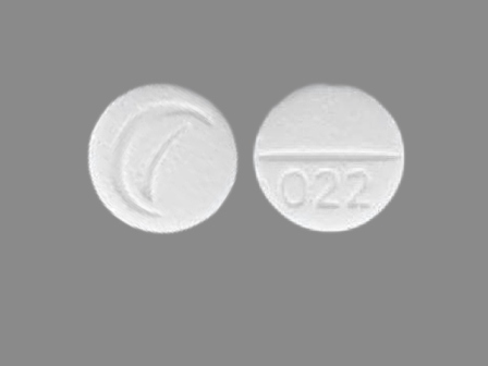 22: (0228-4022) Alprazolam 0.5 mg Disintegrating Tablet by Actavis Elizabeth LLC