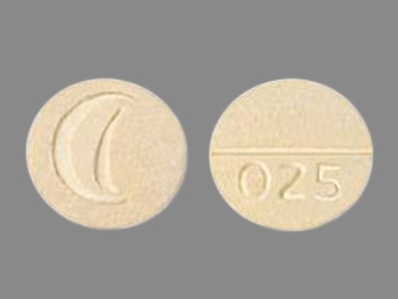 25: (0228-4025) Alprazolam 2 mg Disintegrating Tablet by Actavis Elizabeth LLC