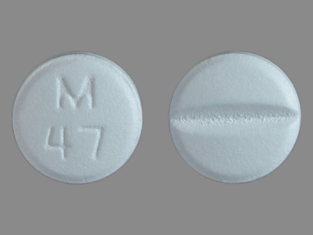 Metoprolol M;47