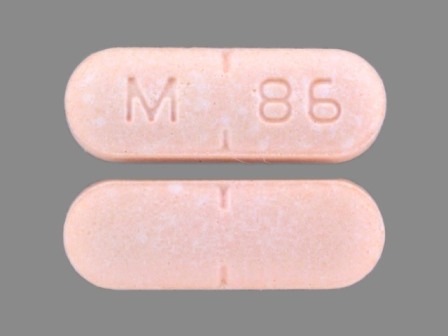 M 86: (0378-0086) Captopril 50 mg / Hctz 25 mg Oral Tablet by Mylan Phamaceuticals Inc.